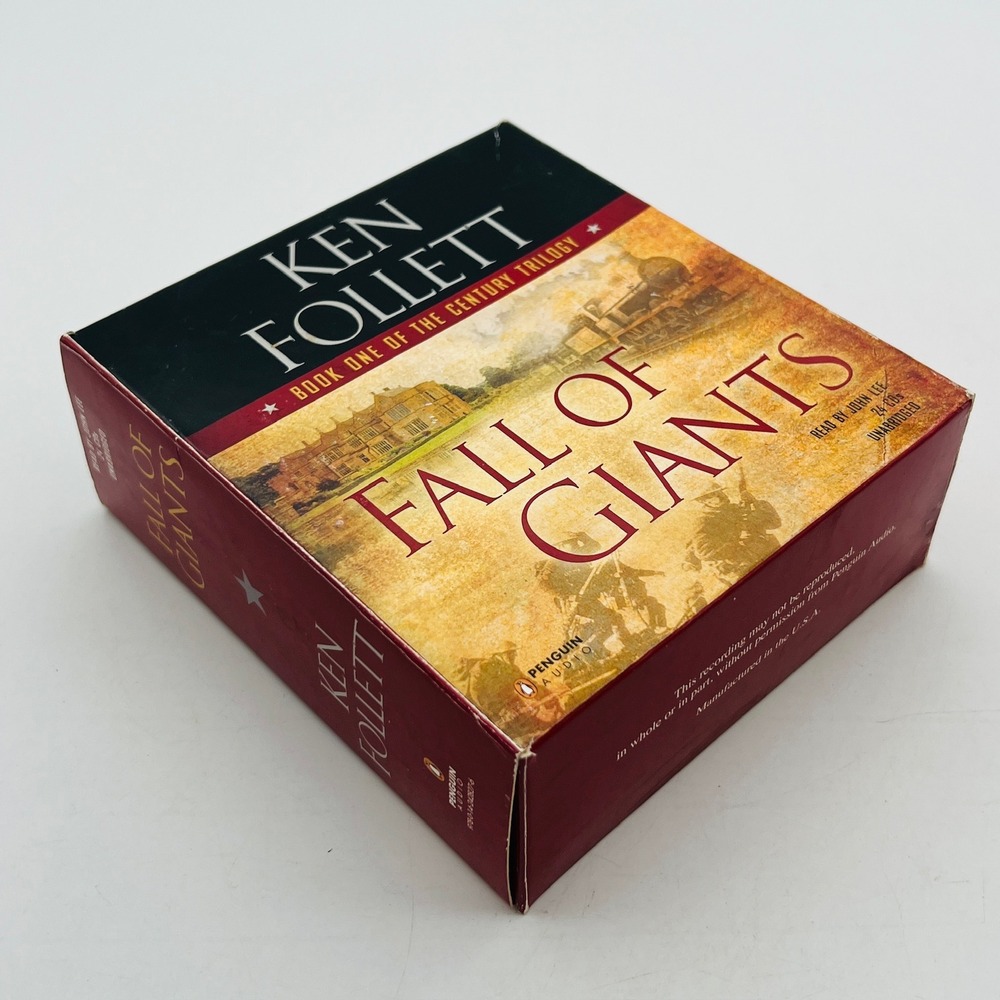 Ken Follett Fall of Giants Audiobook CD Unabridged Century Trilogy Book 1